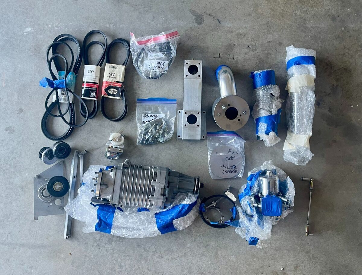 1973 Triumph TR-6 Sal Vespertino Supercharger Kit / Rebuilt OD Trans - photo 2