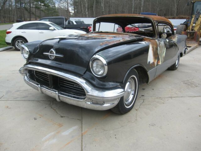 Salvage Fire damage Resto-mod candidate 2 door coupe 1956 Oldsmobile Ninety-Eight Starfire