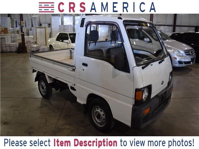 Sambar With 52,500 Miles, White - Truck - 4 Cyl - Manual 1980 Subaru Sambar --