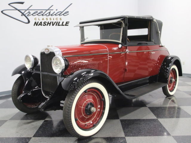 SAME FAMILY OWNED SINCE 1972, NICE RESTORATION, 107CI IN LINE 4, INCREDIBLE FIND 1928 Chevrolet Cabriolet