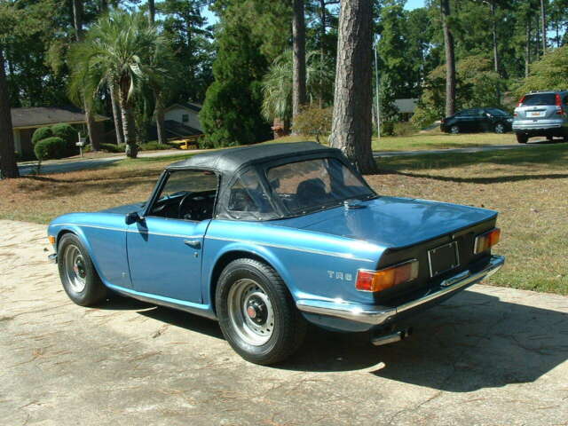 Same owner for 21 Years 1972 Triumph TR-6