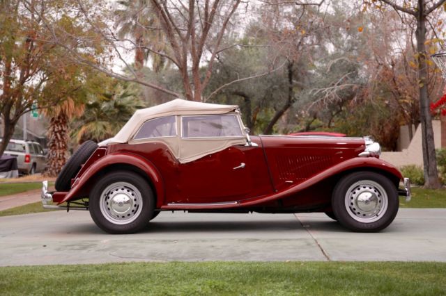 Same Owner Since 1966 only 14,000 actual miles. 1952 MG T-Series All Original