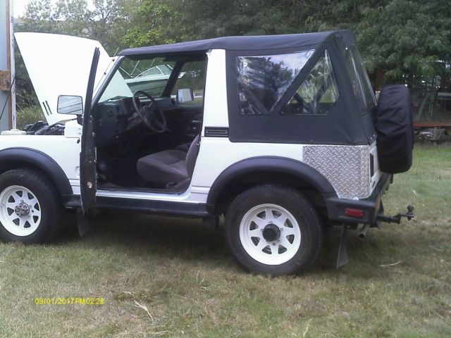 samurai convertible 1987 Suzuki Samurai