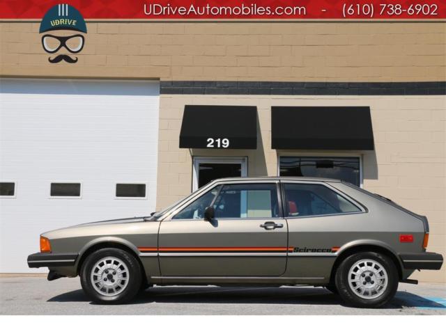 Scirocco 5 spd Only 6k Original Miles Documented Service History Time Capsule! 1980 Volkswagen Scirocco Scirocco 5 spd Only 6k Original Miles Documented