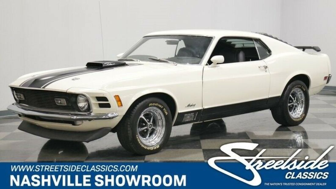 SCJ Super Cobra Jet 428 R code drag pack W code 1970 Ford Mustang MACH 1 428 SUPER COBRA JET