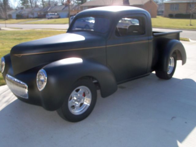 Scott's Rod Fiberglass 41 Willys Pickup Rat rod 1941 Willys