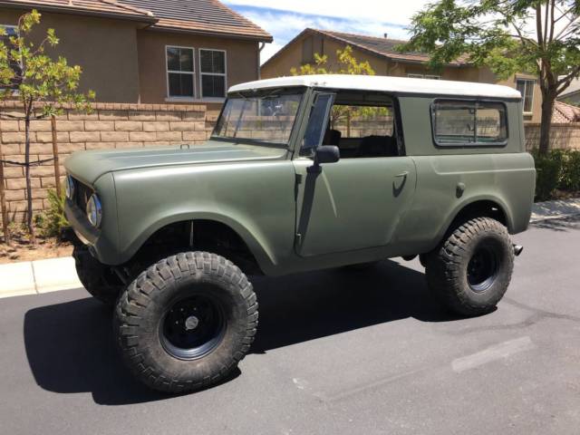 Scout 80 V8 All Chevy Drivetrain 1964 International Harvester Scout