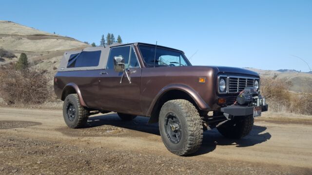 scout ii international scout, ls powered, 6l80 1976 International Harvester Scout