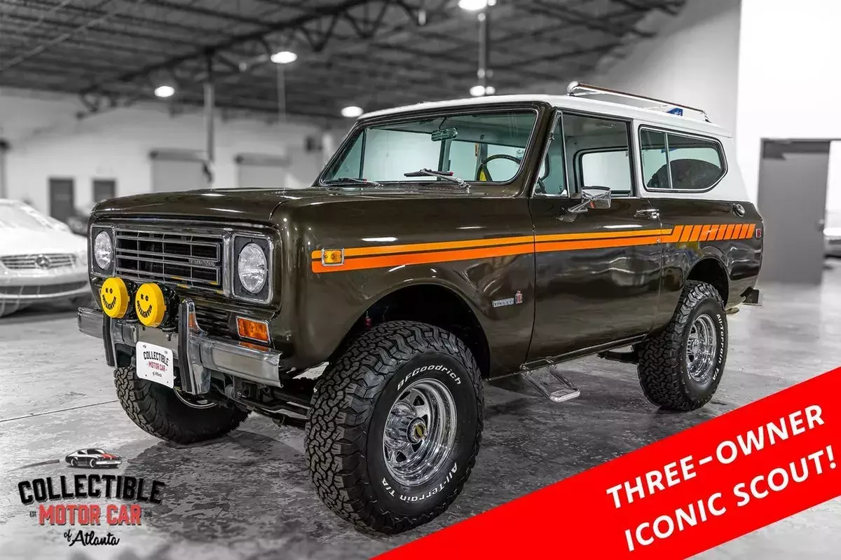 Scout II is a true automotive icon!!! 1977 International Scout II