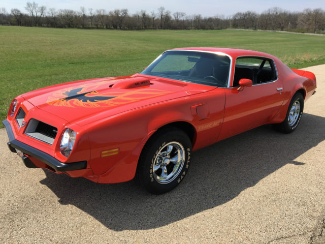 SD-455, 37,217 miles, Rare original #'s matching, w/ PHS & build sheet 1974 Pontiac Trans Am