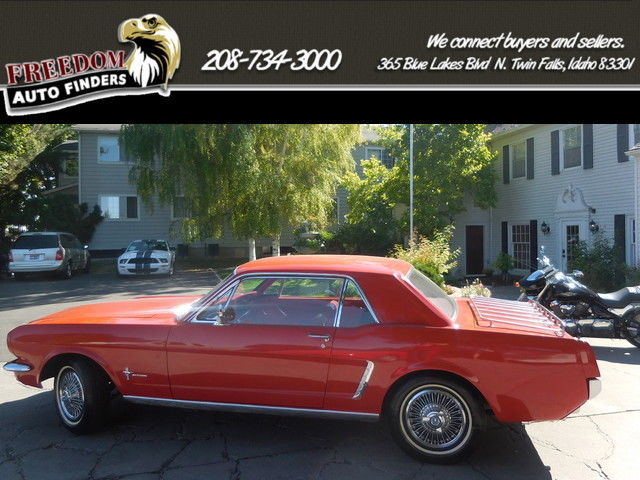 Seems to be quite original 6 Cylinder engine.A very nice running and drive. 1965 Ford Mustang