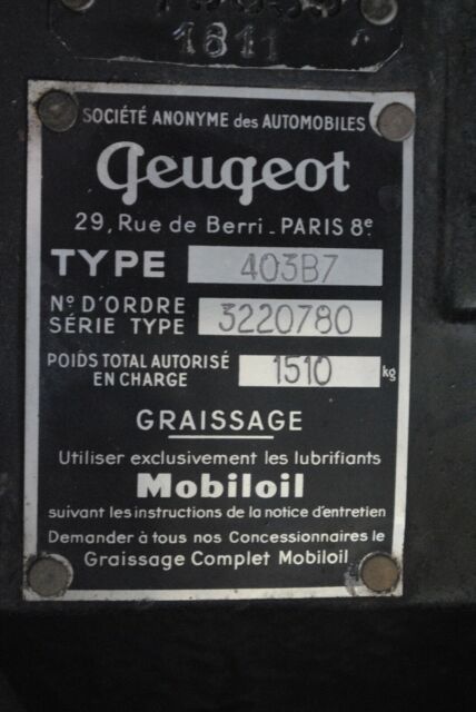 1960 Peugeot 403 - photo 12