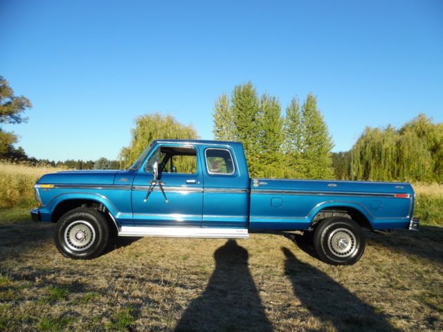 SELLING AT NO RESERVE 1978 FORD RANGER F-250 SUPER CAB LARIAT CAMPER SPECIAL 4X4 1978 Ford F-250 FORD RANGER F-250 SUPER CAB CAMPER SPECIAL LARIAT