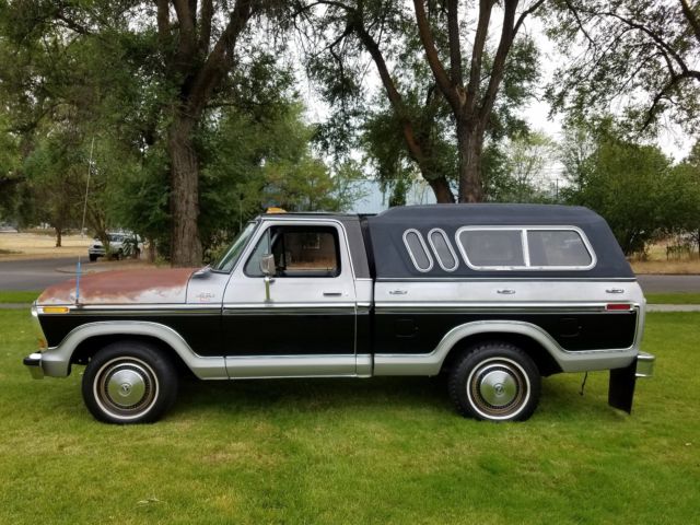 SELLING AT NO RESERVE 1979 FORD F100 RANGER XLT SHORT BOX 2WD BARN FIND SURVIVOR 1979 Ford F-100 F100 RANGER XLT