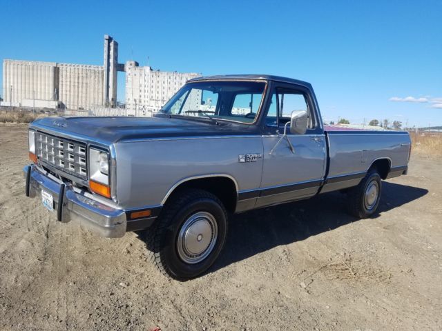 SELLING AT NO RESERVE 1985 DODGE POWER WAGON 350 ROYAL SE PROSPECTOR AL ORIGINAL 1985 Dodge Ram 3500 350 Royal se prospector