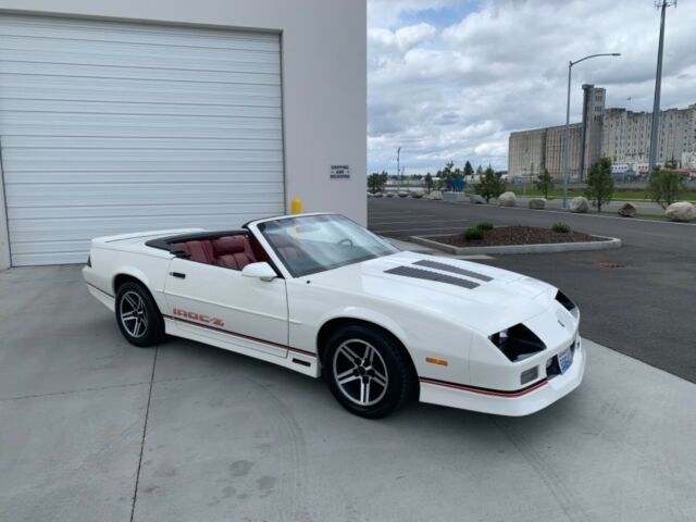 SELLING AT NO RESERVE 1989 CHEVY CAMARO IROC Z28 convertible barn find 57k miles 1989 Chevrolet Camaro IROC Z28
