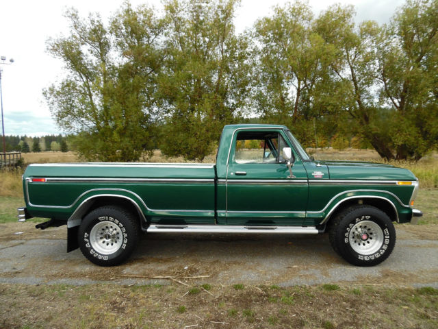 SELLING AT NO RESERVE .. 2-OWNER 1978 FORD F-250 RANGER LARIAT 4X4 LOW MILES 1978 Ford F-250 XLT LARIAT