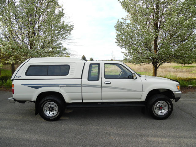 SELLING AT NO RESERVE 2-OWNER LOW MILE 1990 TOYOTA X-CAB PICKUP 4X4 V-6 SURVIVOR 1990 Toyota Tacoma EXTENED CAB 4X4 PICKUP