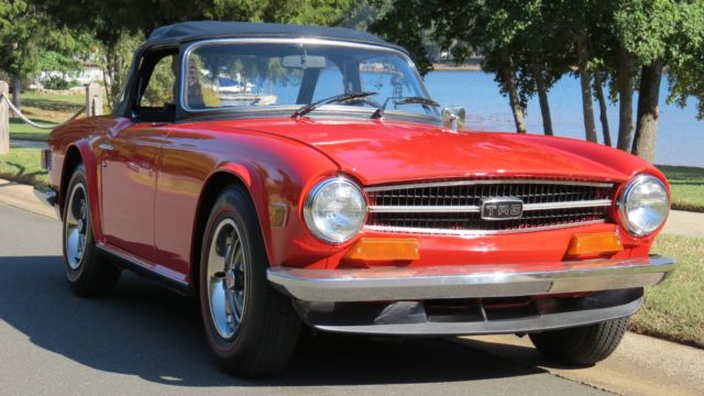 Selling this GORGEOUS 1973 Triumph TR6. With A Free Shipping Option 1973 Triumph TR-6