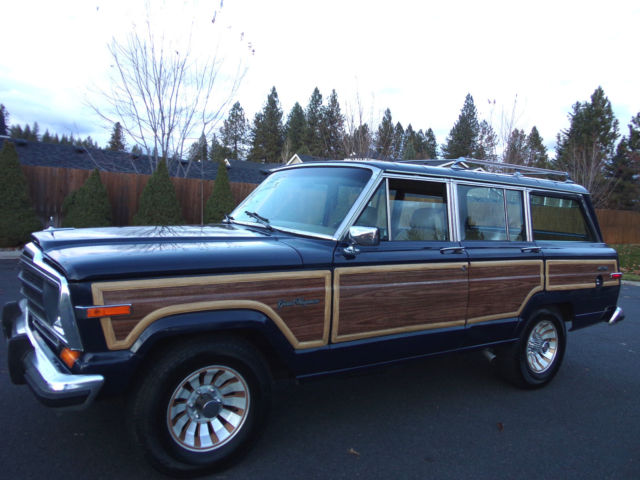 SELLING WITH NO RESERVE 1987 JEEP GRAND WAGONEER WITH NEW CRATE ENGINE 401 155K 1987 Jeep Wagoneer 4-DOOR