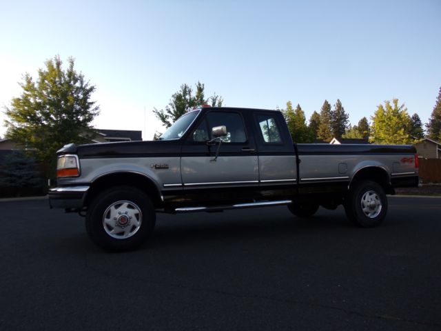 SELLING WITH NO RESERVE 1994 FORD F-250 EXTRA CAB LONGBOX 4X4 67K ACTUAL MILES 1994 Ford F-250 XLT