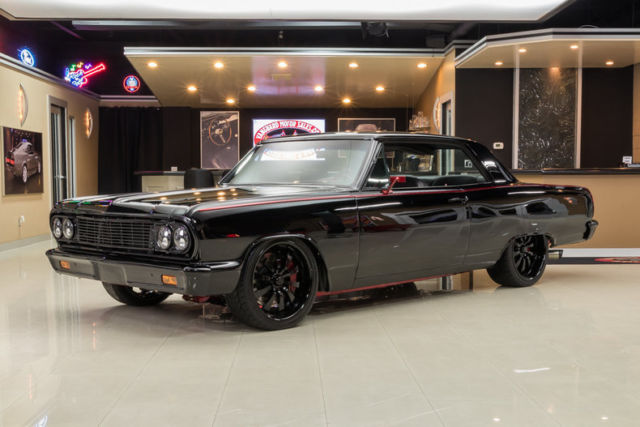 SEMA Build! Supercharged LS 6.2L V8, T56 6-Speed, Z06 Brakes, Chassisworks, A/C 1964 Chevrolet Chevelle Pro Touring