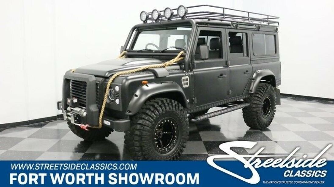 Sema Build w/ 300 TDI Engine Swap, 5 Speed Man, A/C, Leather, Long Spec List! 1991 Land Rover Defender 110 Spectre 007 Edition