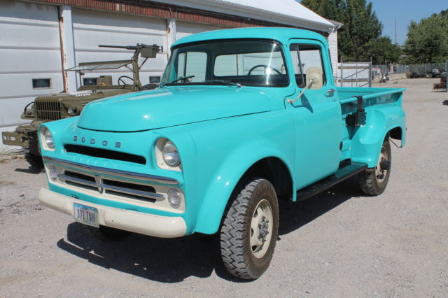 Serial #1 1957 Dodge W200 Power Wagon Power Giant Prototype 1957 Dodge Power Wagon W200 Prototype Serial #1