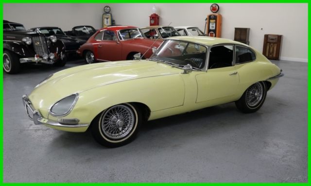 SERIES 1 E-TYPE COUPE SOLID ORIGINAL FLOORS GARAGED CALIFORNIA CAR XKE 1966 Jaguar E-Type E-TYPE SERIES 1 FIXED-HEAD COUPE