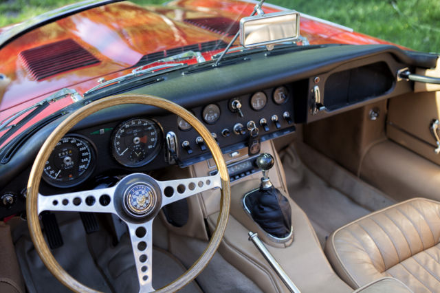 1965 Jaguar E-Type Biscuit leather - photo 7