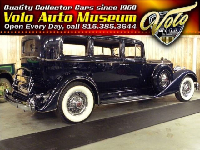 Series 1108 147" WB 1934 Packard Series 1108 7 Passenger Sedan