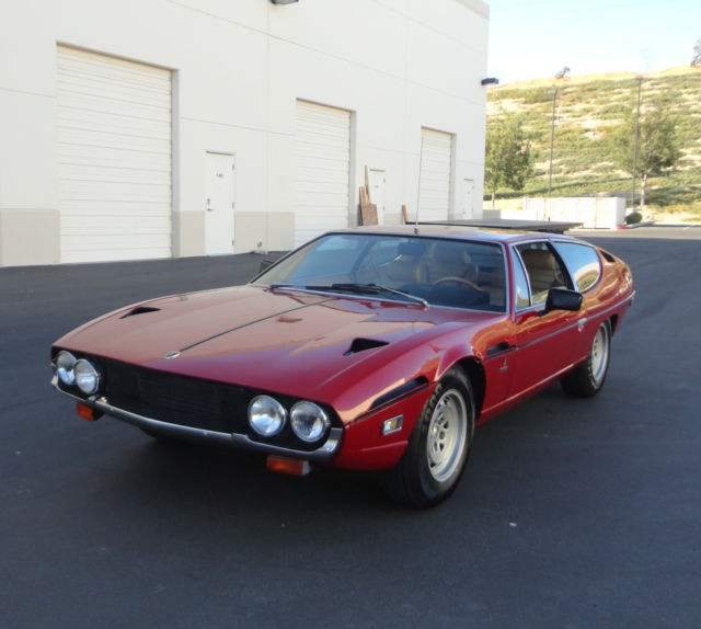 Series 2B. Factory Sunroof and Dual Air Conditioners. Super Rare Configuration! 1972 Lamborghini Espada