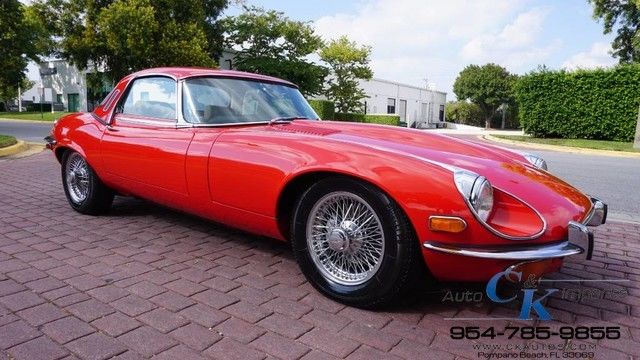 1972 Jaguar E-Type XKE CONVERTIBLE V12 A/C WIRE WHEELS AUTOMATIC GARA - photo 3