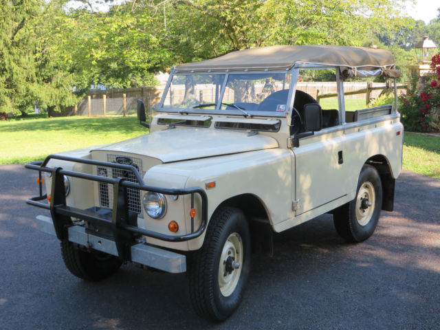 Series IIA 88 Land Rover Bugeye 1969 Land Rover Series IIA