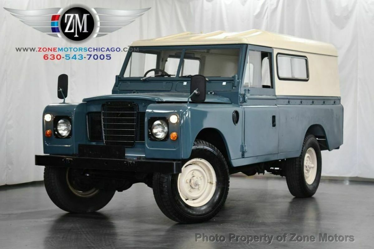 SERIES III Low Miles 2 dr Automatic Gasoline 2.2L BLUE 1973 Land Rover SERIES III