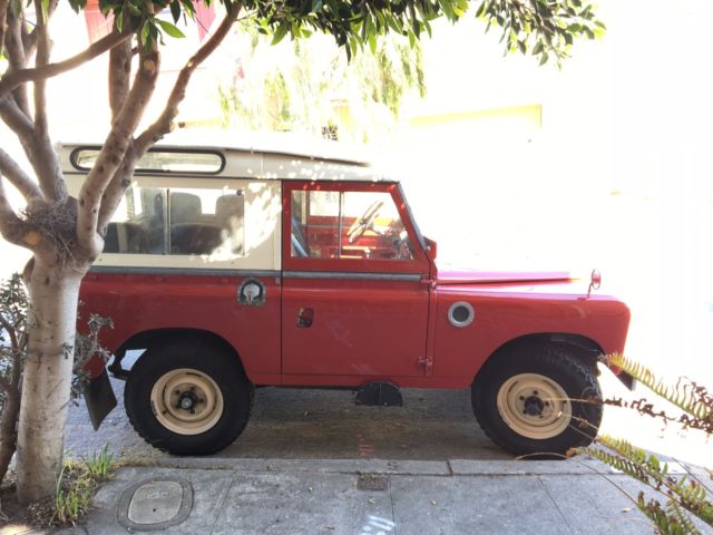Series lla 88'' with Safari Top and Canvas Top 1964 Land Rover Other