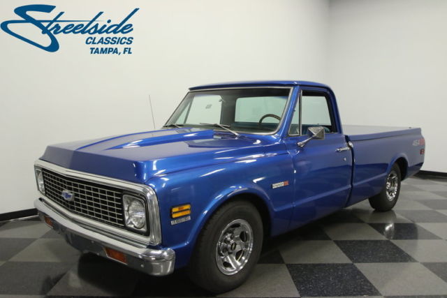 SERIOUS C10, BUILT 454 BIG BLOCK, TH400, PS, PB W/FRNT DISCS, AC, 12 BOLT, VALUE 1972 Chevrolet C10 454