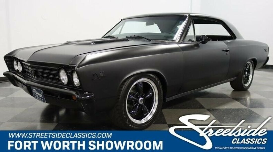 Seriously Sinister Big Block Chevelle! 396 V8, Auto, A/C, PS, PB w/ 4 Wheel Disc 1967 Chevrolet Chevelle SS