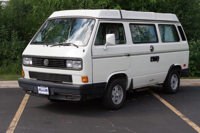 SERVICED~NEW TOP~ONE OWNER~RARE~FRIDGE~CLEAN~ 1991 Volkswagen Bus/Vanagon GL