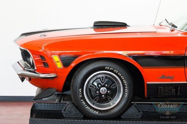 1970 Ford Mach 1 Mustang Marti Report solid Mustang restored correct car - photo 6