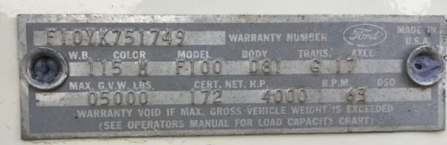 1966 Ford F-100 Custom Cab - photo 9