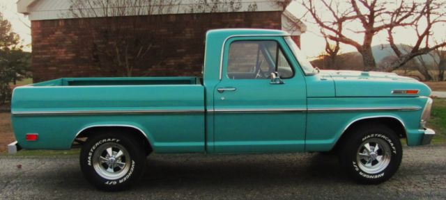 Sharp 1968 Ford F-100 Short Bed Pickup Truck Frame Off Build 1968 Ford F-100