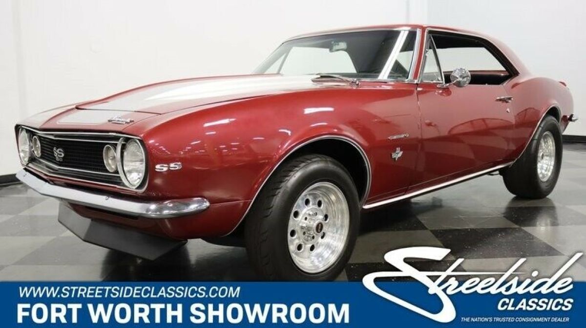 Sharp & Ready to Rumble! 383 Stroker V8, 700R4 Auto, PS, PB w/ Front Disc, Wow! 1967 Chevrolet Camaro SS