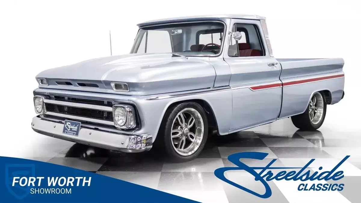 Sharp C10 w/ Strong 350 V8, 700R4 Auto, Power Brakes w/ Front Disc, Cool Lowered 1966 Chevrolet C-10