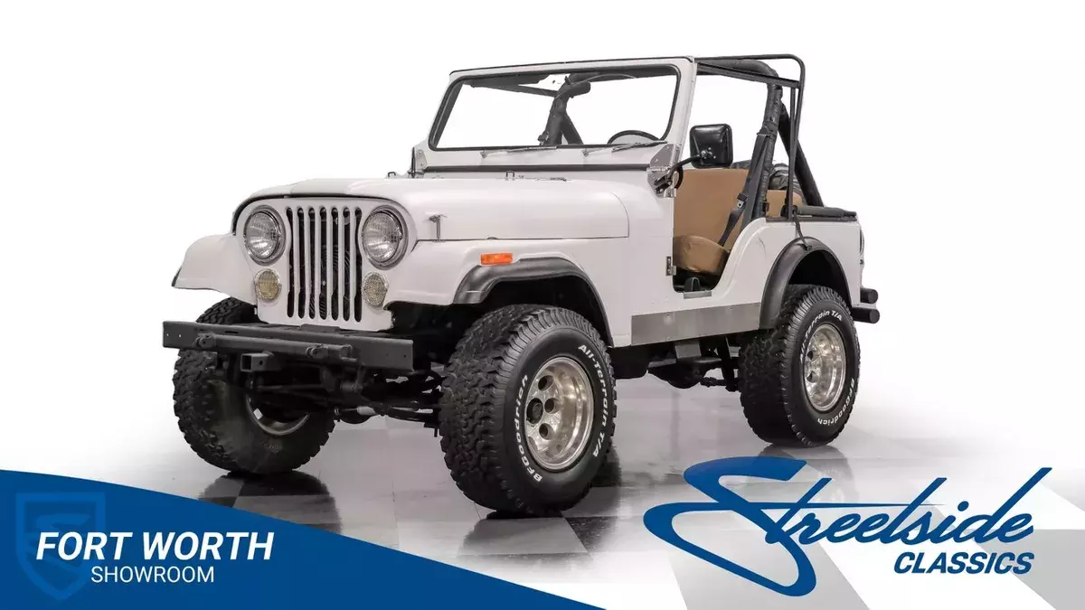 Sharp CJ w/ 258 Inline 6, 4 Speed Manual, PS, PB w/ Front Disc, Soft Top & Doors 1981 Jeep CJ