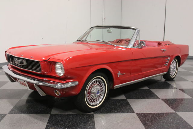 SHARP CONVERTIBLE PONY, SPRINT 200 I6, AUTO, GREAT DRIVER PRICED TO MOVE QUICK!! 1966 Ford Mustang