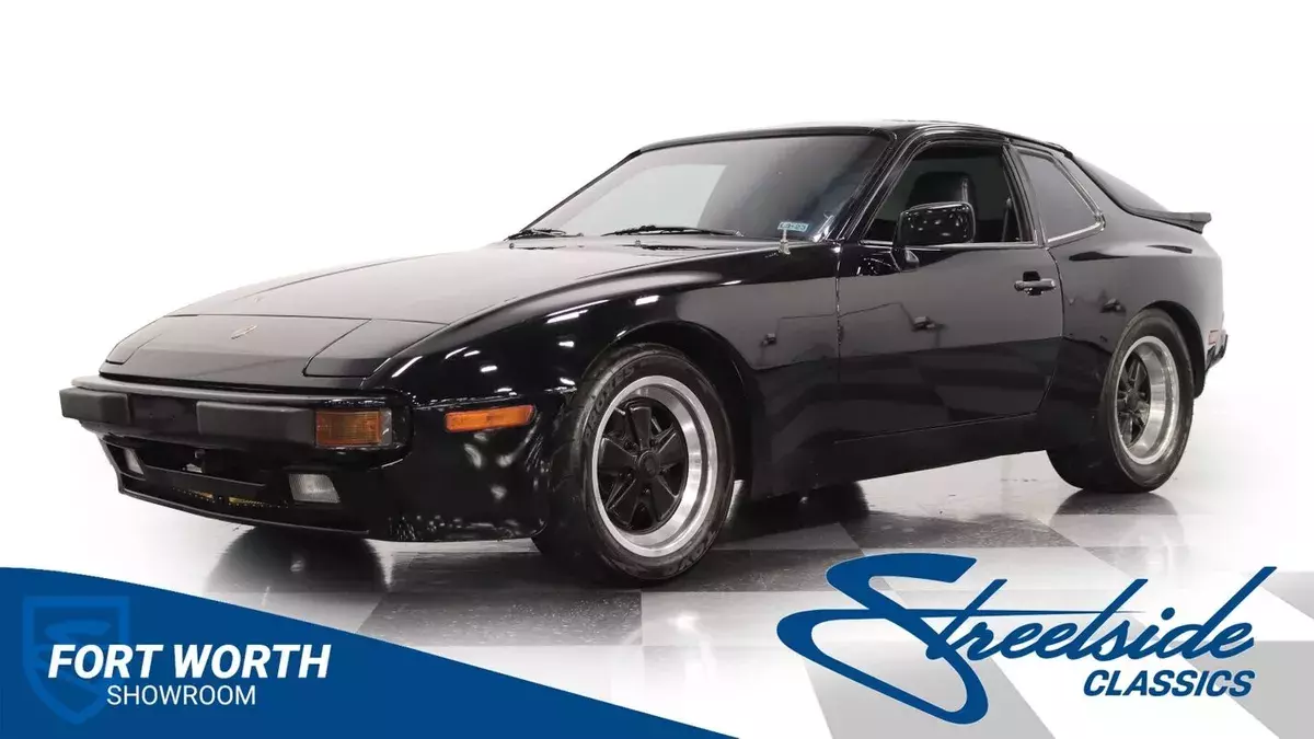 Sharp Cruiser w/ 2.5L from a 1985 Model, 5 Speed Manual, A/C, 911 Seats, Black o 1983 Porsche 944