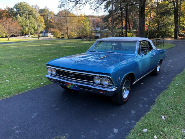 Sharp Frame off restored numbers match 1966 SS396 4 Speed Chevelle Convertible 1966 Chevrolet Chevelle SS396