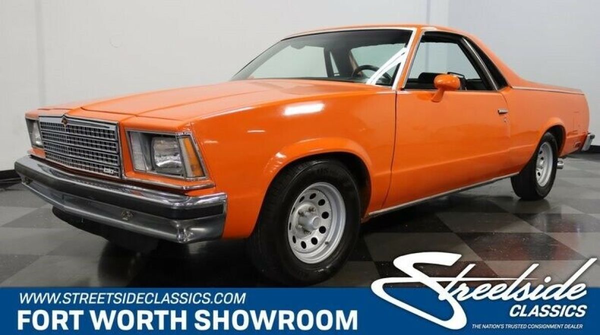 Sharp Inside/Out! Rebuilt 350 V8 & Auto Trans, Lots of Recent Maintenance, A/C! 1978 Chevrolet El Camino
