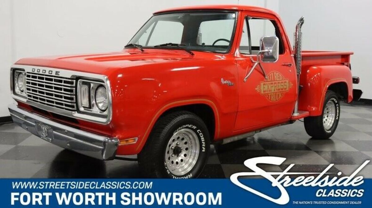 Sharp Lil' Red Tribute! 318 V8, Auto, Pwr Steer, Pwr Front Discs, Cool Mopar! 1977 Dodge Other Pickups Tribute